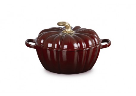 Cocotte Fonte Citrouille 3,7 L Rouge Bordeaux Garnet (24 cm)  - Le Creuset