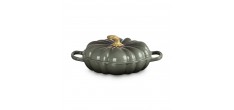 Cocotte Faitout Fonte Citrouille 2,5 L Vert Thym (28 cm) 