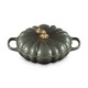 Gietijzeren Cocotte Pompoen 2,5 L Tijmgroen (28 cm) - Le Creuset