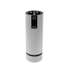 Line Electrique Moulin à Sel 15 cm Aluminium Gris Clair Zirlion - Peugeot