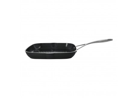 Alu Pro 5 Ceraforce Poêle Grill Antiadhésive Céramique Carré 28x28 cm - Demeyere