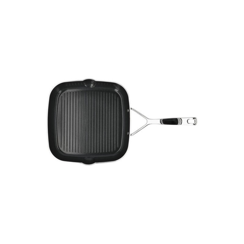Alu Pro 5 Ceraforce Poêle Grill Antiadhésive Céramique Carré 28x28 cm - Demeyere