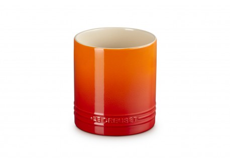 Pot à Ustensiles Céramique Signature Orange Volcanique 14 cm 1,1 L - Le Creuset