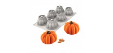Moule en Silicone 3D Delica Citrouille 6x100 ml 