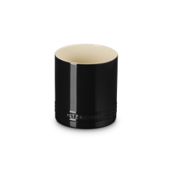 Pot à Ustensiles Céramique Signature Noir Ebène 14 cm 1,1 L  - Le Creuset