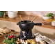 Service à Fondue Savoyarde et Bourguignonne Fonte Emaillée Noir Mat - Le Creuset