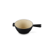 Service à Fondue Savoyarde et Bourguignonne Fonte Emaillée Noir Mat  - Le Creuset