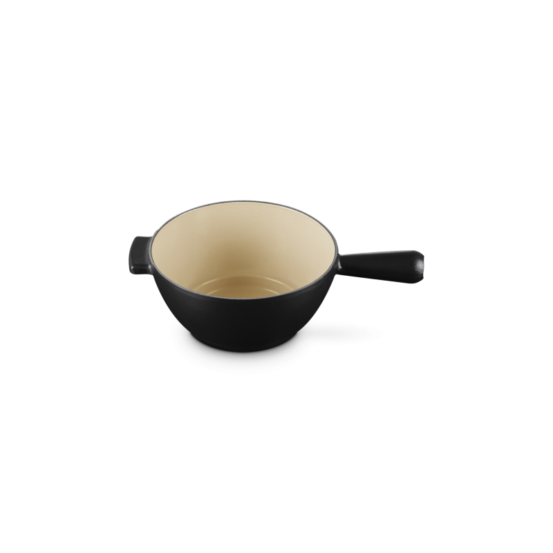 Service à Fondue Savoyarde et Bourguignonne Fonte Emaillée Noir Mat - Le Creuset