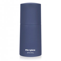 Spice Mill Moulin à Muscade et à Epices Gris Bleu Denim Mat 12 cm  - Microplane Spice Mill Moulin à Muscade et à Epices Gris Bleu Denim Mat 12 cm  - Microplane
