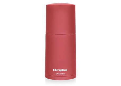 Spice Mill Moulin à Muscade et à Epices Rouge Grenade Mat 12 cm  - Microplane