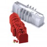 Moule en Silicone 3D Bûche Nutcracker Casse Noisette 1000
