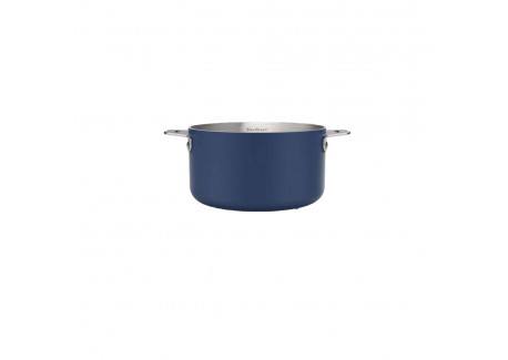 La Merveilleuse Casserole Inox Bleu Myrtille 16 cm 1,8 l  - Cookut