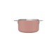 La Merveilleuse Roze Guimauve RVS Steelpan 16 cm 1,8 l - Cookut