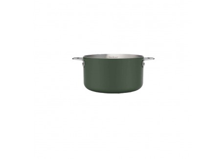La Merveilleuse Casserole Inox Vert Fougère 16 cm 1,8 l   - Cookut