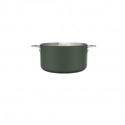 La Merveilleuse Varengroen RVS Steelpan 16 cm 1,8 l Afneembare Handgrepen