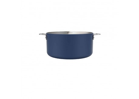 La Merveilleuse Casserole Inox Bleu Myrtille 20 cm 2,8 l - Cookut