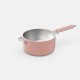 La Merveilleuse Casserole Inox Rose Guimauve 20 cm 2,8 l   - Cookut