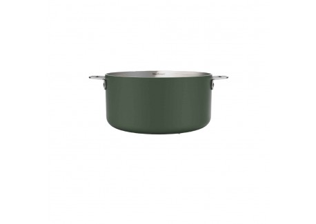La Merveilleuse Casserole Inox Vert Fougère 20 cm 2,8 l - Cookut