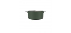 La Merveilleuse Casserole Inox Vert Fougère 20 cm 2,8 l