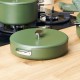 La Merveilleuse Couvercle Inox Vert Fougère 24 cm  - Cookut