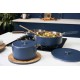 La Merveilleuse Couvercle Inox Bleu Myrtille 28 cm - Cookut