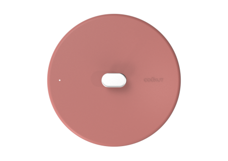 La Merveilleuse Couvercle Inox Rose Guimauve 28 cm   - Cookut