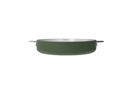 La Merveilleuse Poêle Inox Vert Fougère 24 cm 1,8 l - Cookut