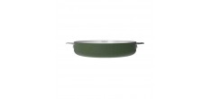 La Merveilleuse Poêle Inox Vert Fougère 24 cm 1,8 l