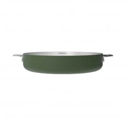 La Merveilleuse Poêle Inox Vert Fougère 24 cm 1,8 l