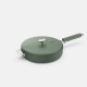La Merveilleuse Poêle Inox Vert Fougère 24 cm 1,8 l - Cookut