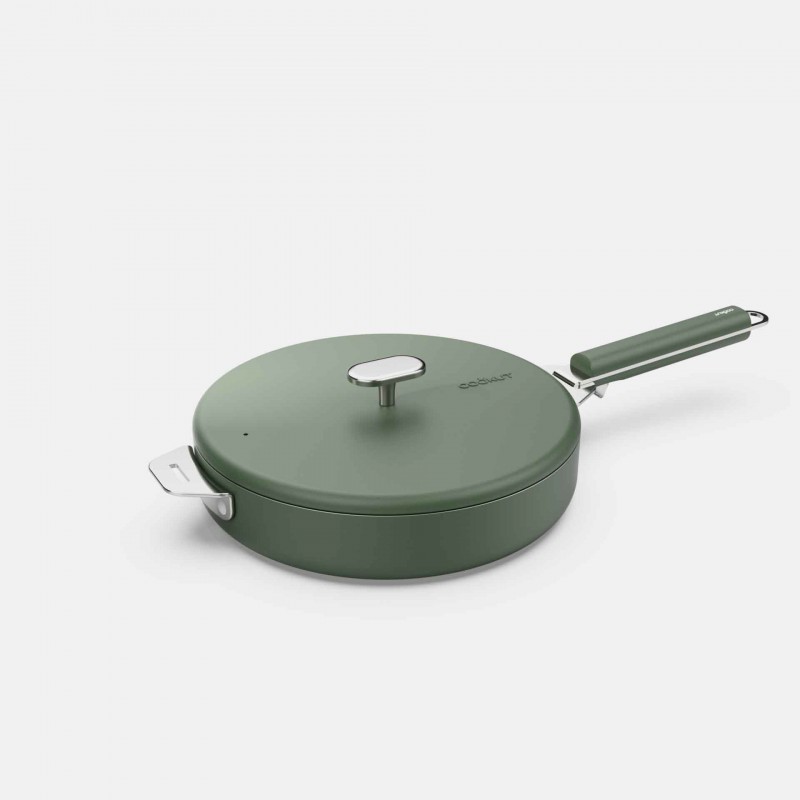 La Merveilleuse Poêle Inox Vert Fougère 24 cm 1,8 l - Cookut