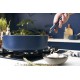 La Merveilleuse Bosbesblauw RVS Sautépan 28 cm 4,6 L - Cookut