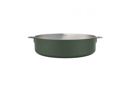 La Merveilleuse Sauteuse Inox Vert Fougère 28 cm 4,6 l   - Cookut