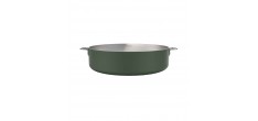 La Merveilleuse Varengroen RVS Sautépan 28 cm 4,6 L Afneembare Handgrepen