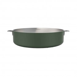 La Merveilleuse Sauteuse Inox Vert Fougère 28 cm 4,6 l   - Cookut La Merveilleuse Sauteuse Inox Vert Fougère 28 cm 4,6 l   - Cookut