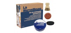La Merveilleuse Kit de Nettoyage Batterie de cuisine Casserole et Poêle Inox 