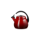 Cloche Bouilloire à Sifflet Emaillée 2,1 L Rouge Cerise - Le Creuset
