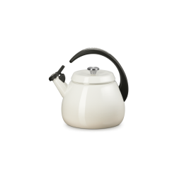 Cloche 2.1L Wit Meringue Geëmailleerde Fluitketel