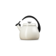 Cloche Bouilloire à Sifflet Emaillée 2,1 L Blanc Meringue - Le Creuset