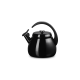 Cloche Bouilloire à Sifflet Emaillée 2,1 L Noir Ebene - Le Creuset