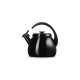 Cloche Bouilloire à Sifflet Emaillée 2,1 L Noir Ebene  - Le Creuset
