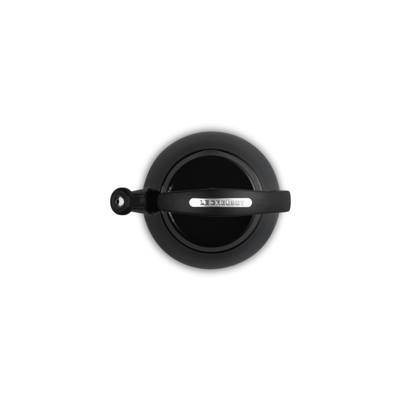 Cloche Bouilloire à Sifflet Emaillée 2,1 L Noir Ebene - Le Creuset