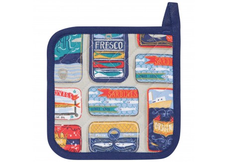 Del Mar Manique Coton Gris Clair 20x20 cm - La Cucina