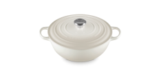 Ronde Gietijzeren Braadpan 4,9 L Witte meringue (28 cm)