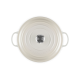Marmite Fonte Ronde 4,9 L Blanc Meringue (28 cm)  - Le Creuset