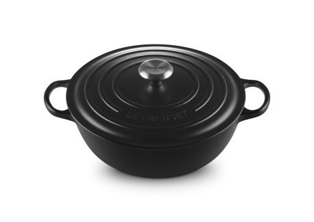 Ronde Gietijzeren Braadpan 4,9 L Mat Zwart (28 cm) - Le Creuset