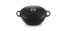 Ronde Gietijzeren Braadpan 4,9 L Mat Zwart (28 cm)