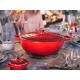 Marmite Ronde en Fonte 4,9 L Rouge Cerise (28 cm)  - Le Creuset