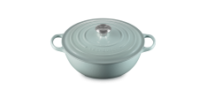 Ronde Gietijzeren Braadpan 4,9 L Blauw Sea Salt (28 cm)