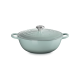 Marmite Ronde en Fonte 4,9 L Bleu Sea Salt (28 cm)  - Le Creuset